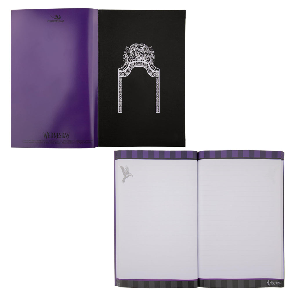 Wednesday Nevermore Academy Stationery Set