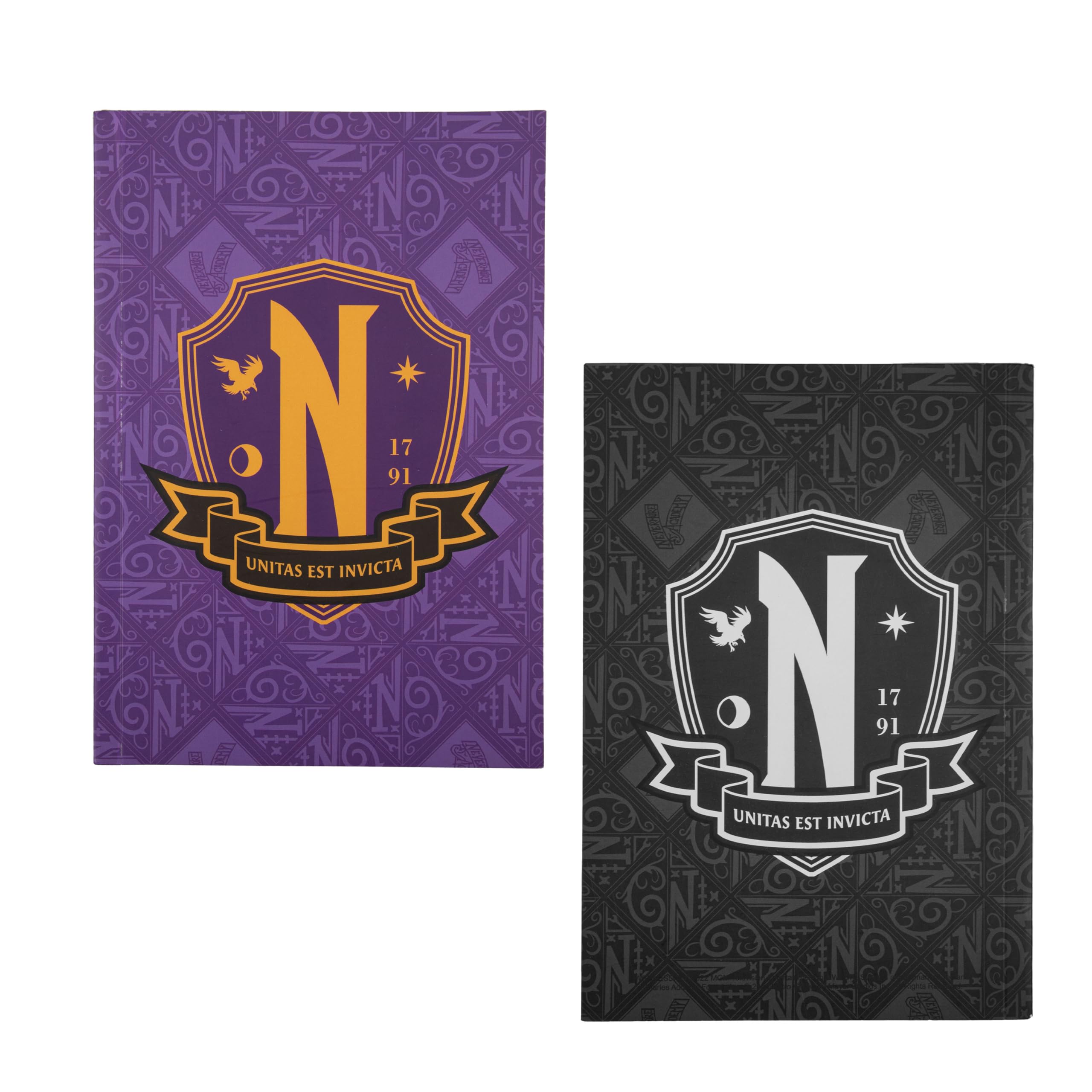 Wednesday Nevermore Academy Stationery Set