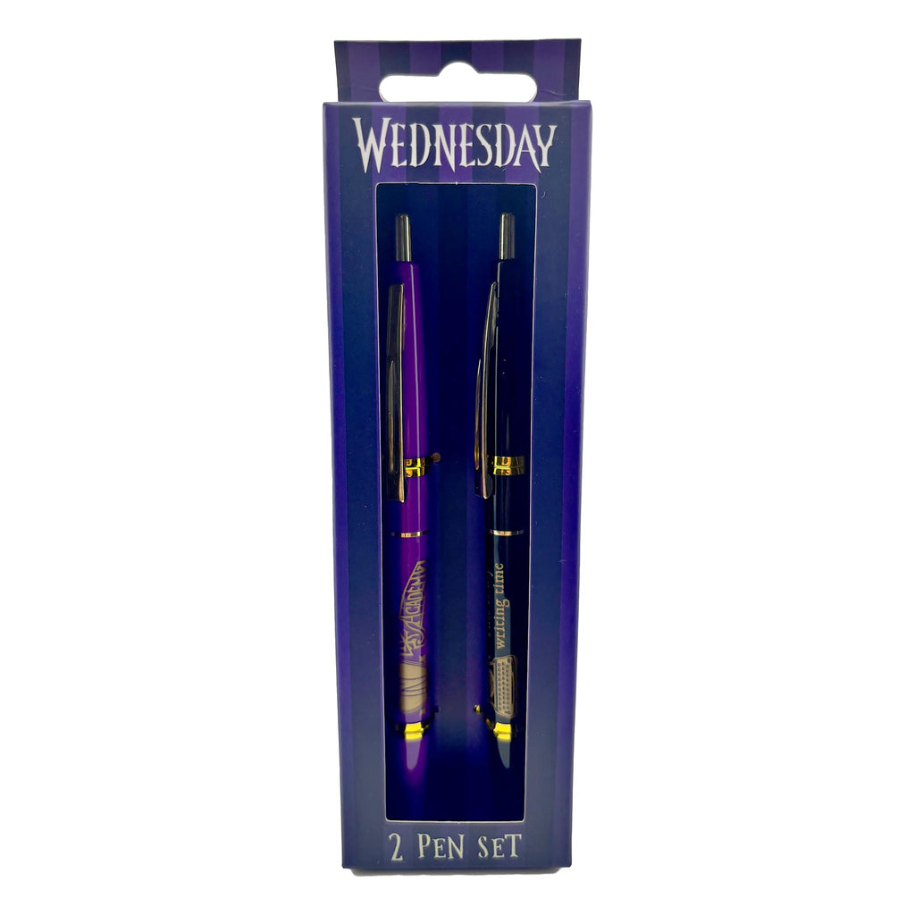 Wednesday (Nevermore) Pen Set 2pk