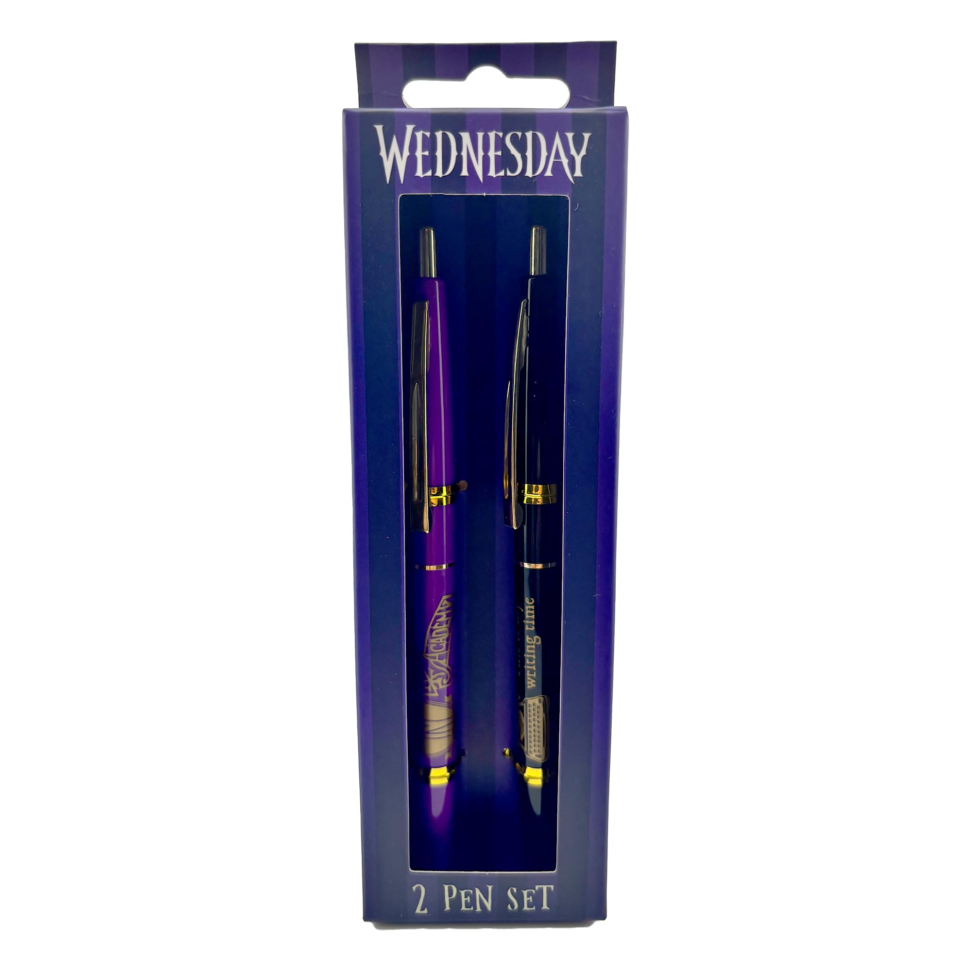 Wednesday (Nevermore) Pen Set 2pk