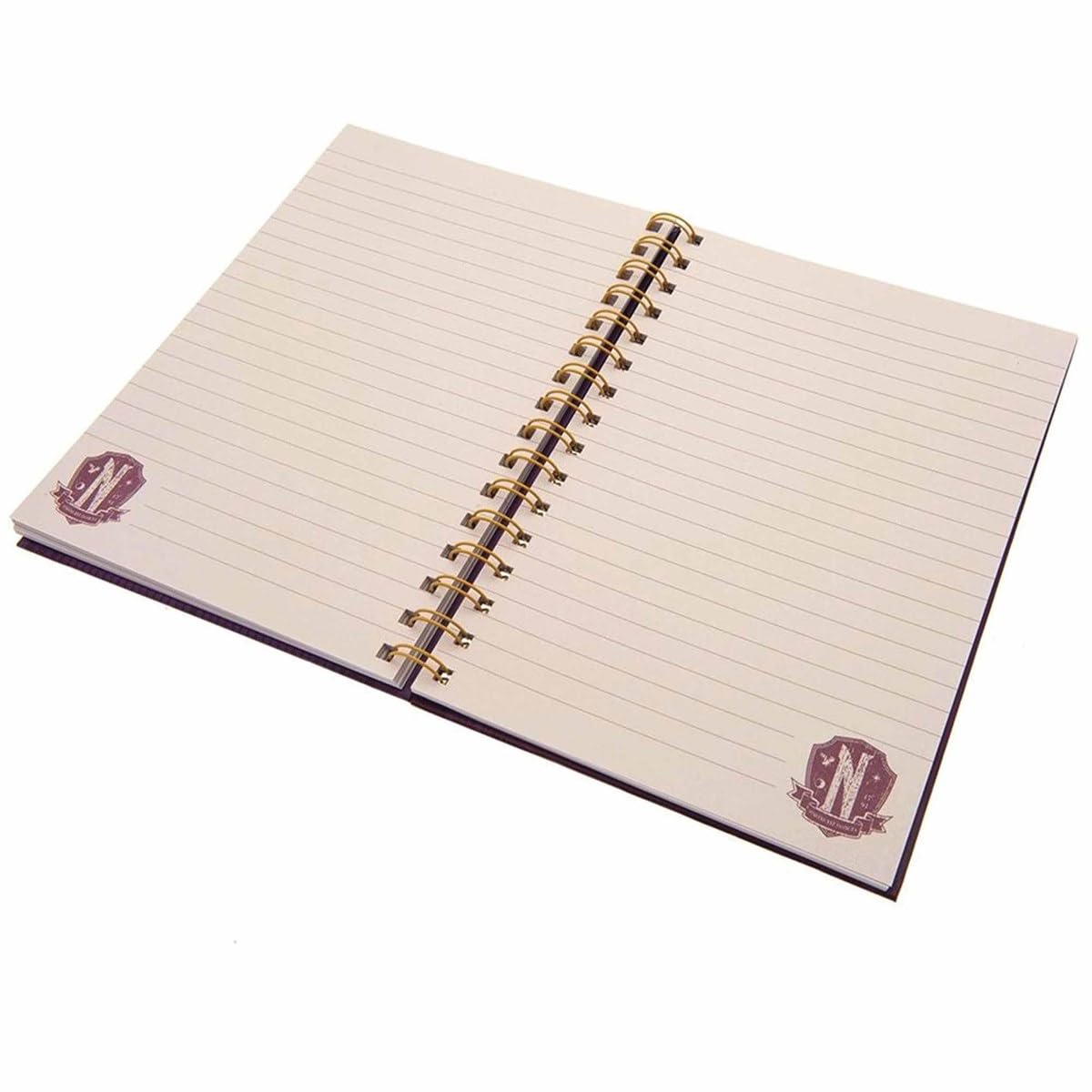 Wednesday (Nevermore Shield) A5 Wiro Notebook
