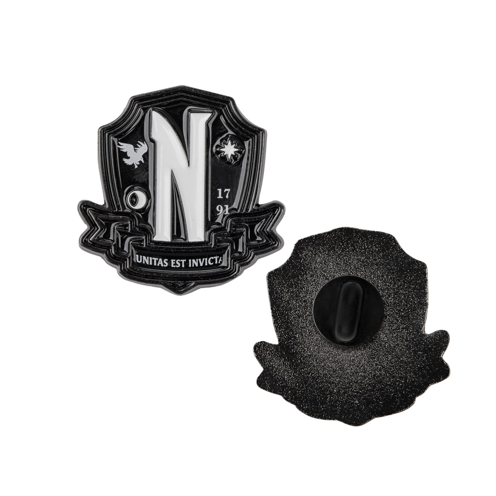 Wednesday Set Of 2 Pin Badge-Nevermore Academy