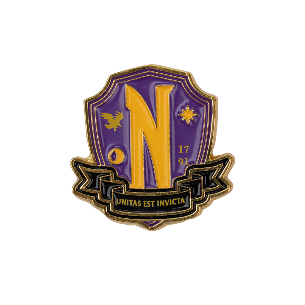 Wednesday Set Of 2 Pin Badge-Nevermore Academy
