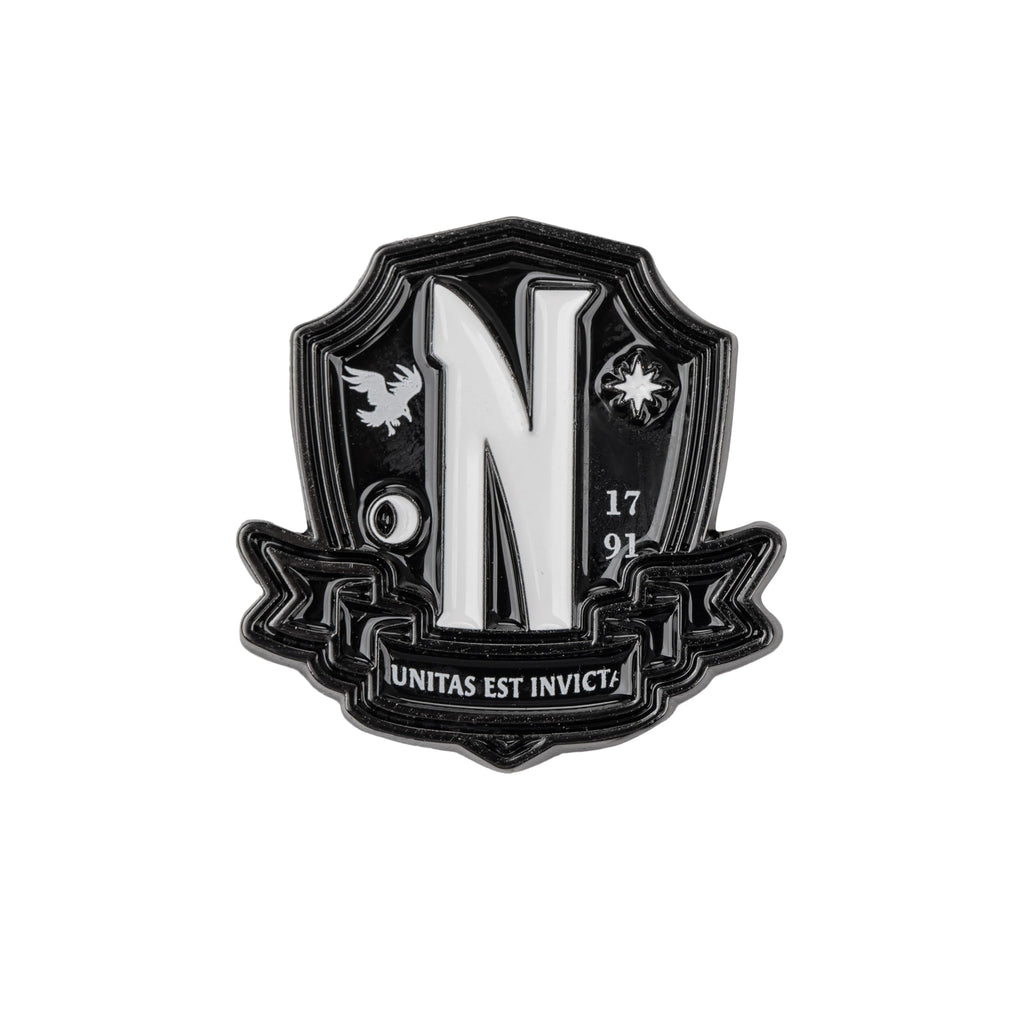 Wednesday Set Of 2 Pin Badge-Nevermore Academy