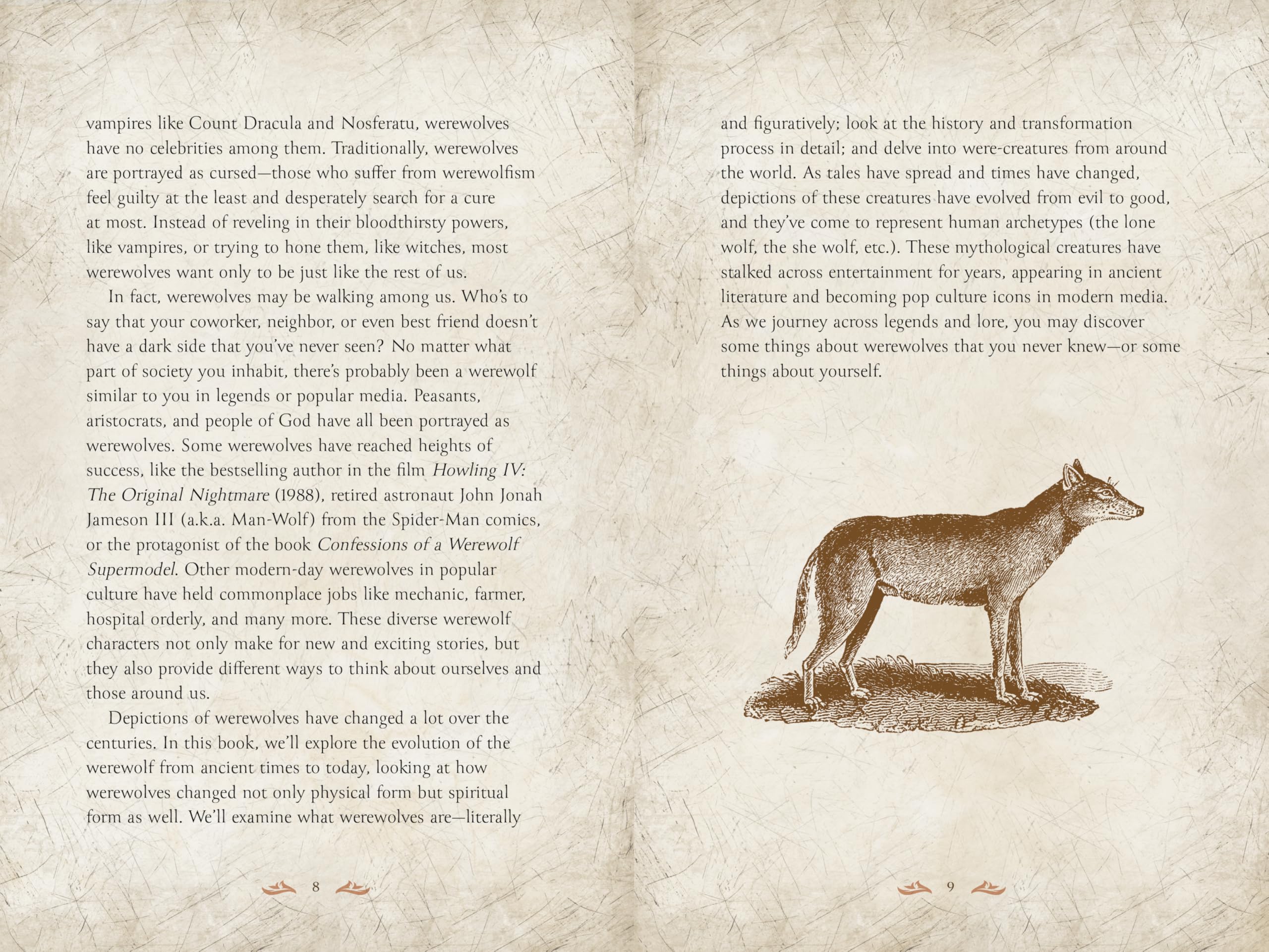 Werewolves : A Handbook of History & Lore of the Creatures of the Night