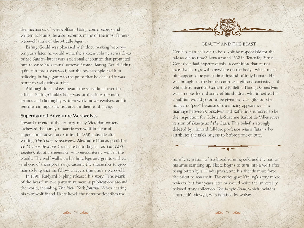 Werewolves : A Handbook of History & Lore of the Creatures of the Night