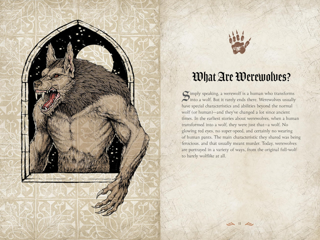 Werewolves : A Handbook of History & Lore of the Creatures of the Night
