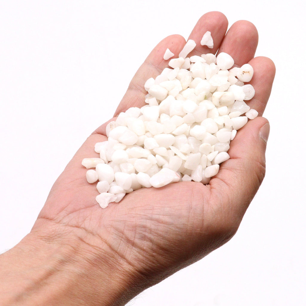 White Quartz Gemstone Chips Bulk - 1KG From Witch, Please!