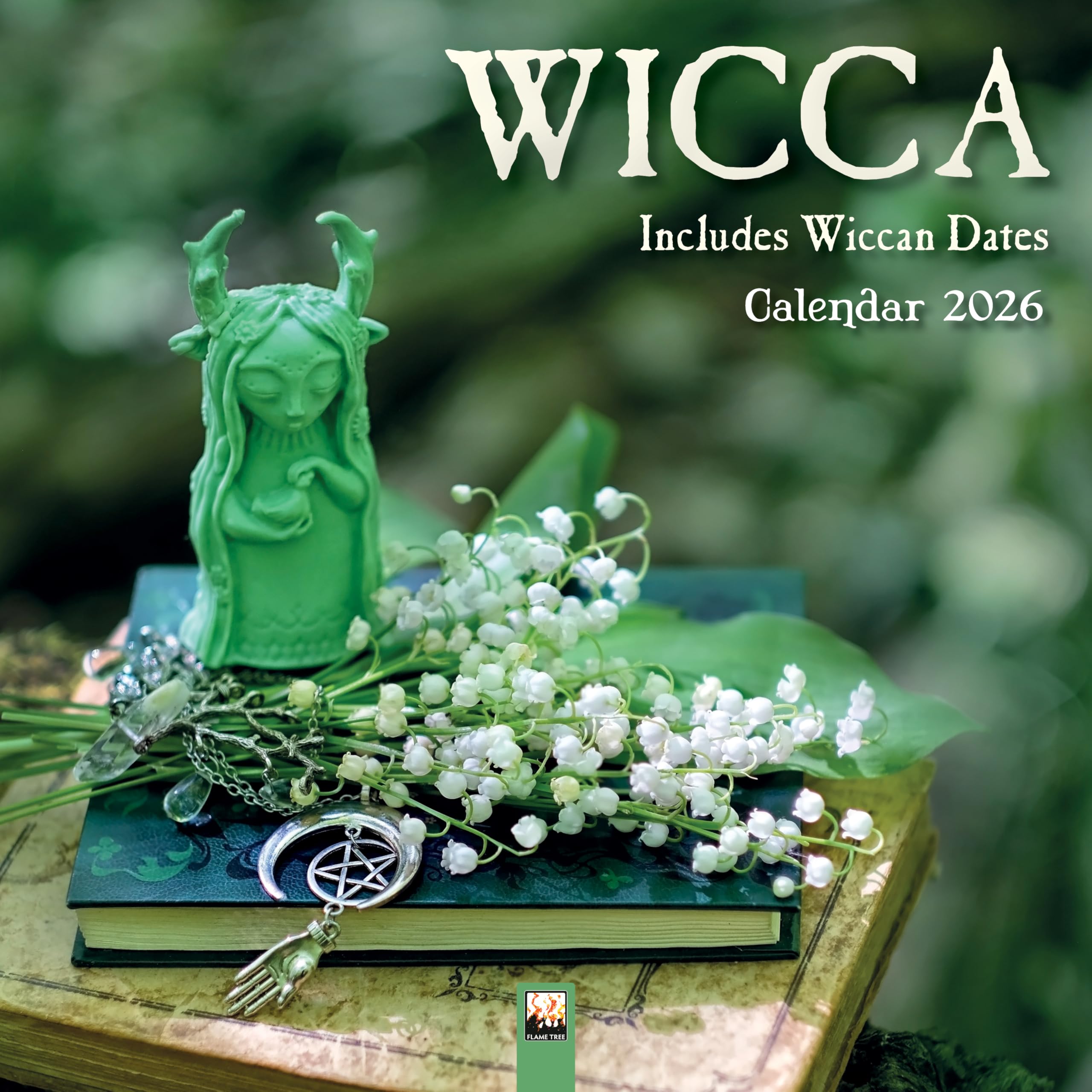 Wicca Wall Calendar 2026 (Art Calendar)