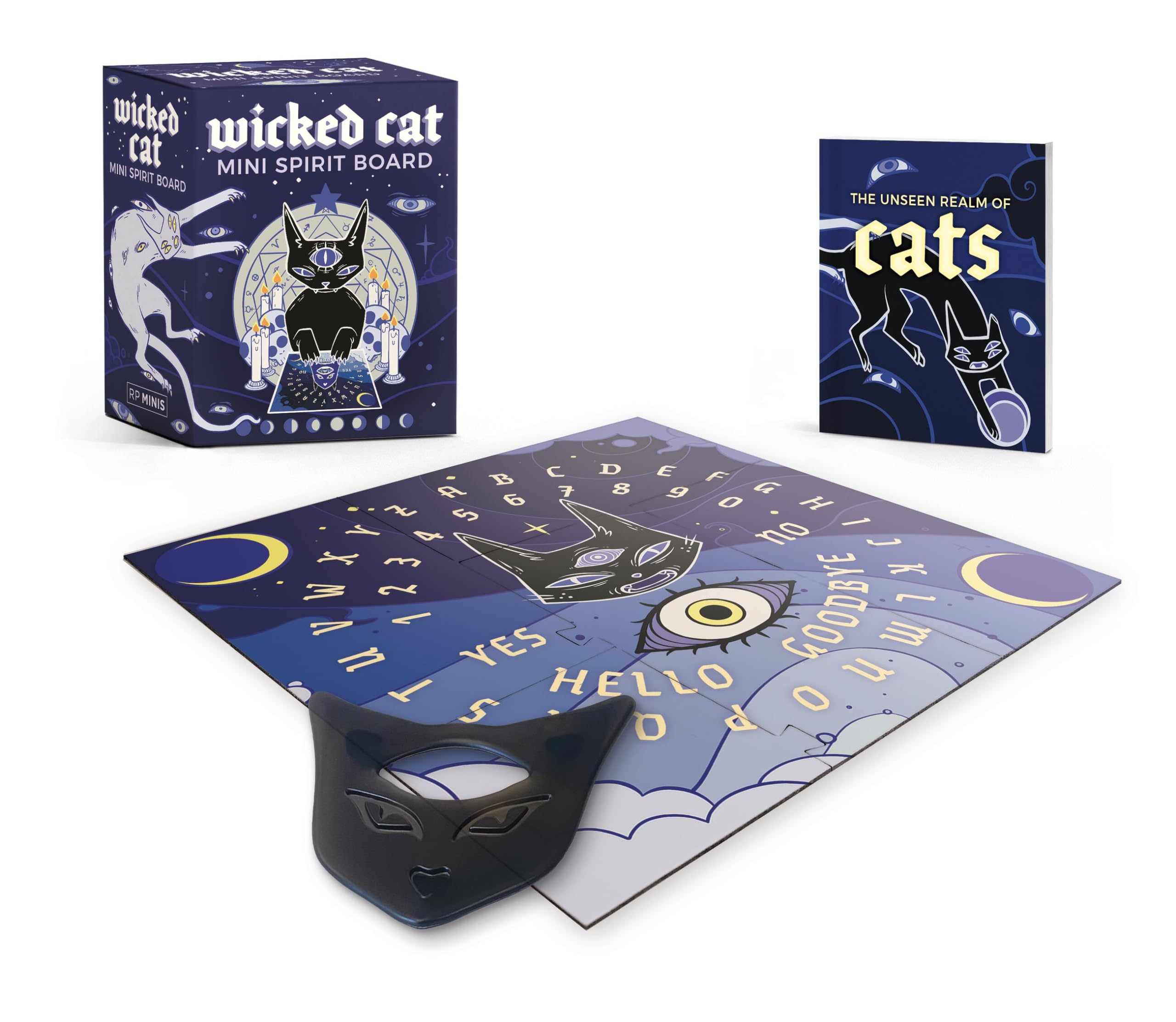 Wicked Cat Mini Spirit Board - Sold by Witch, Please!