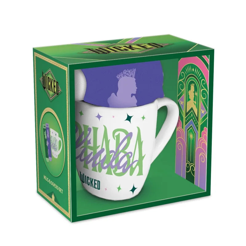 Wicked (E&G) Female Mug & Sock Set