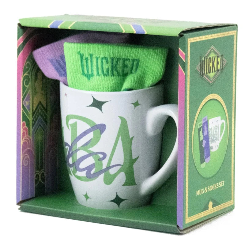 Wicked (E&G) Female Mug & Sock Set