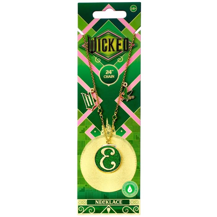 Wicked Elphaba 'E' Icon Necklace