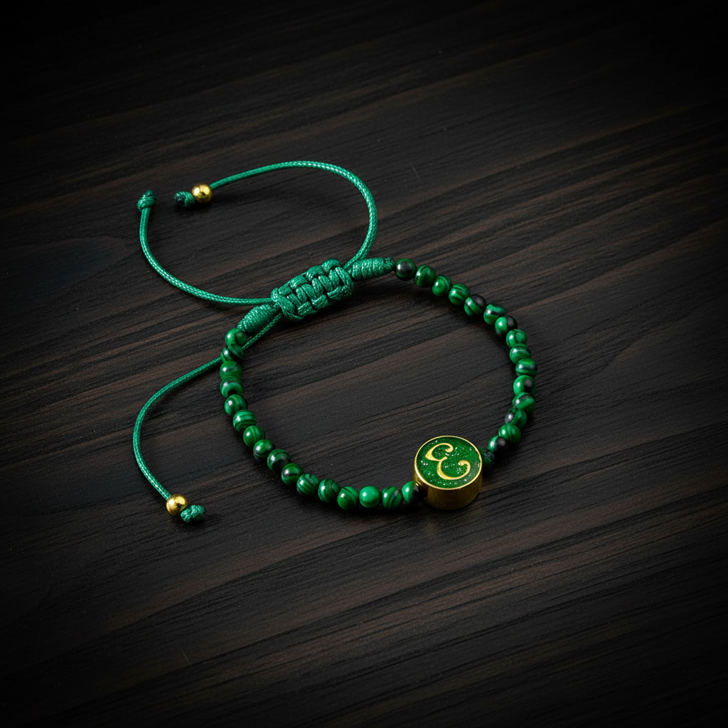 Wicked Elphaba Green Malachite Friendship Bracelet General merchandize