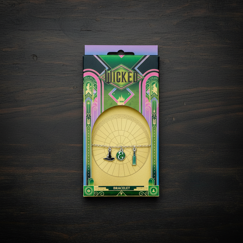Wicked For Good Elphaba Icons Charm Bracelet