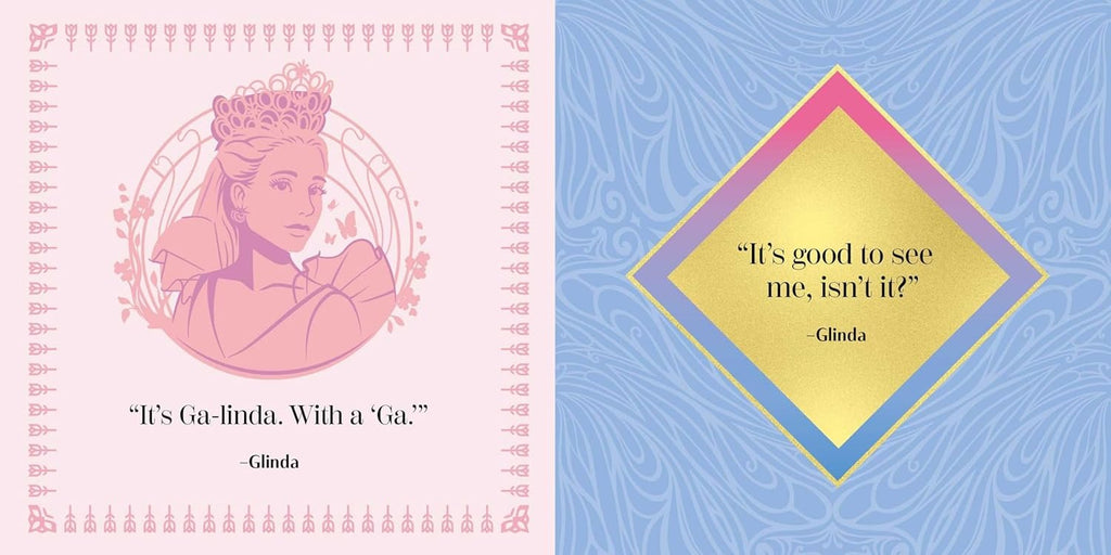 Wicked: Quotes of Grandiosity: The Most Spellbinding (and Thrillifying!) Words and Lyrics Hardback Books