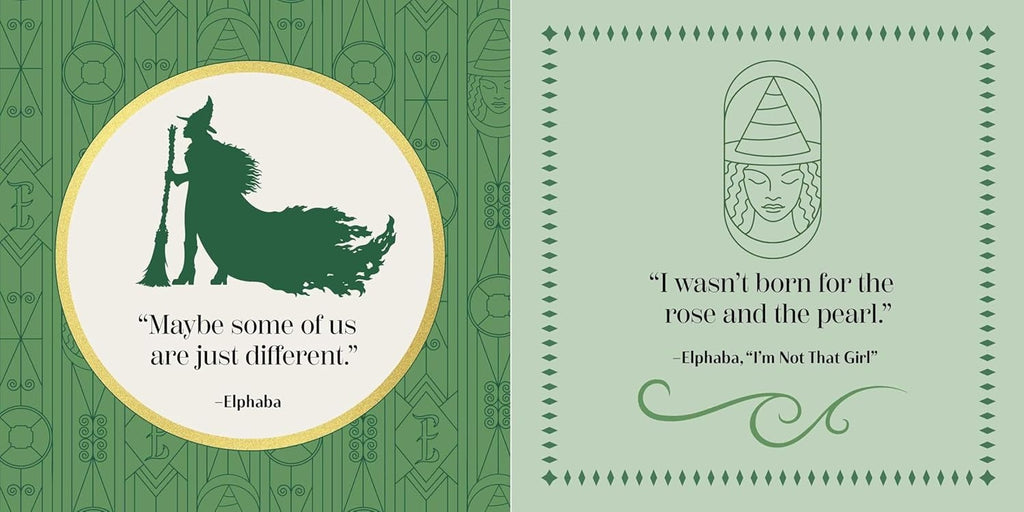 Wicked: Quotes of Grandiosity: The Most Spellbinding (and Thrillifying!) Words and Lyrics Hardback Books