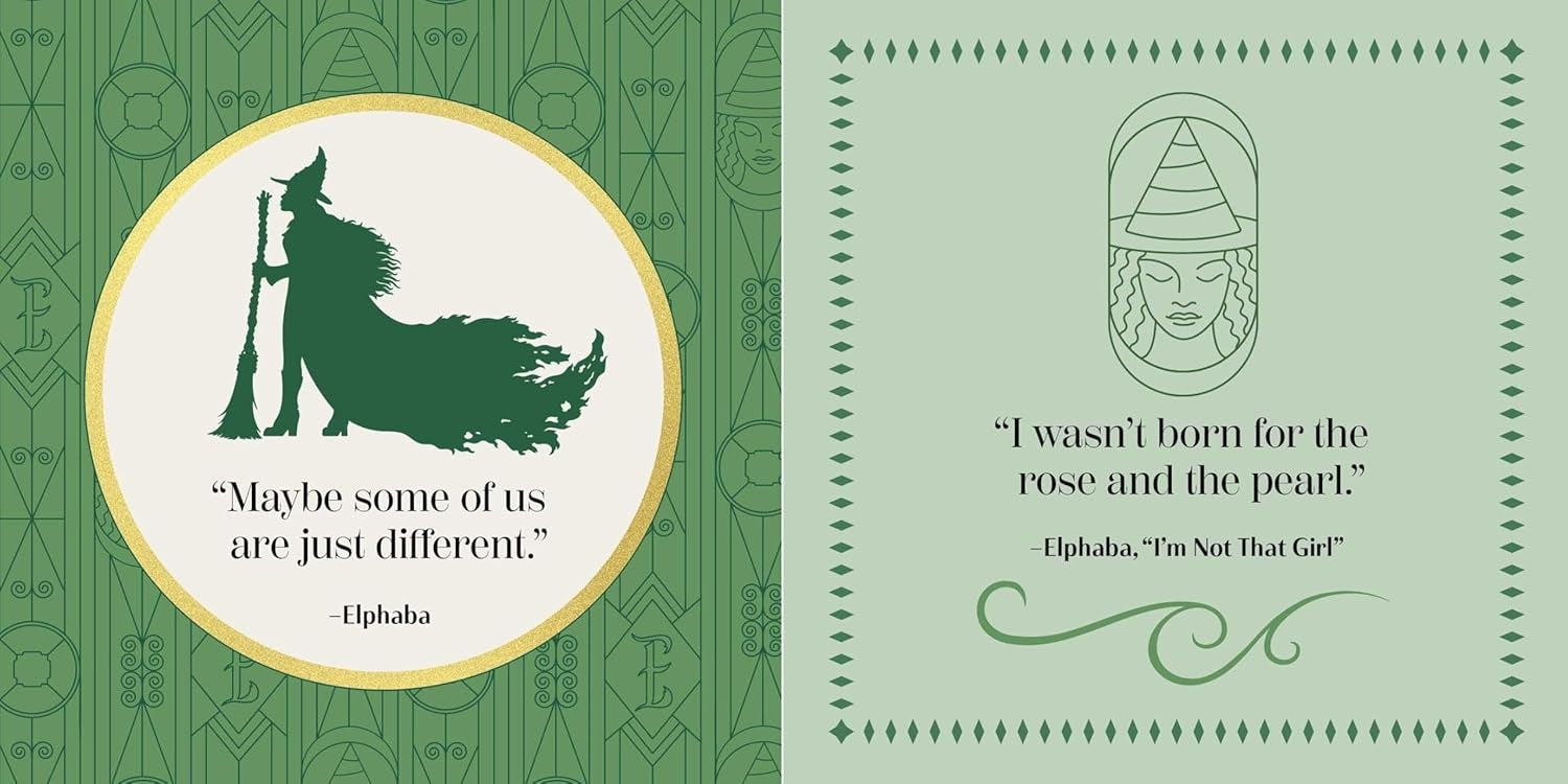 Wicked: Quotes of Grandiosity: The Most Spellbinding (and Thrillifying!) Words and Lyrics Hardback Books