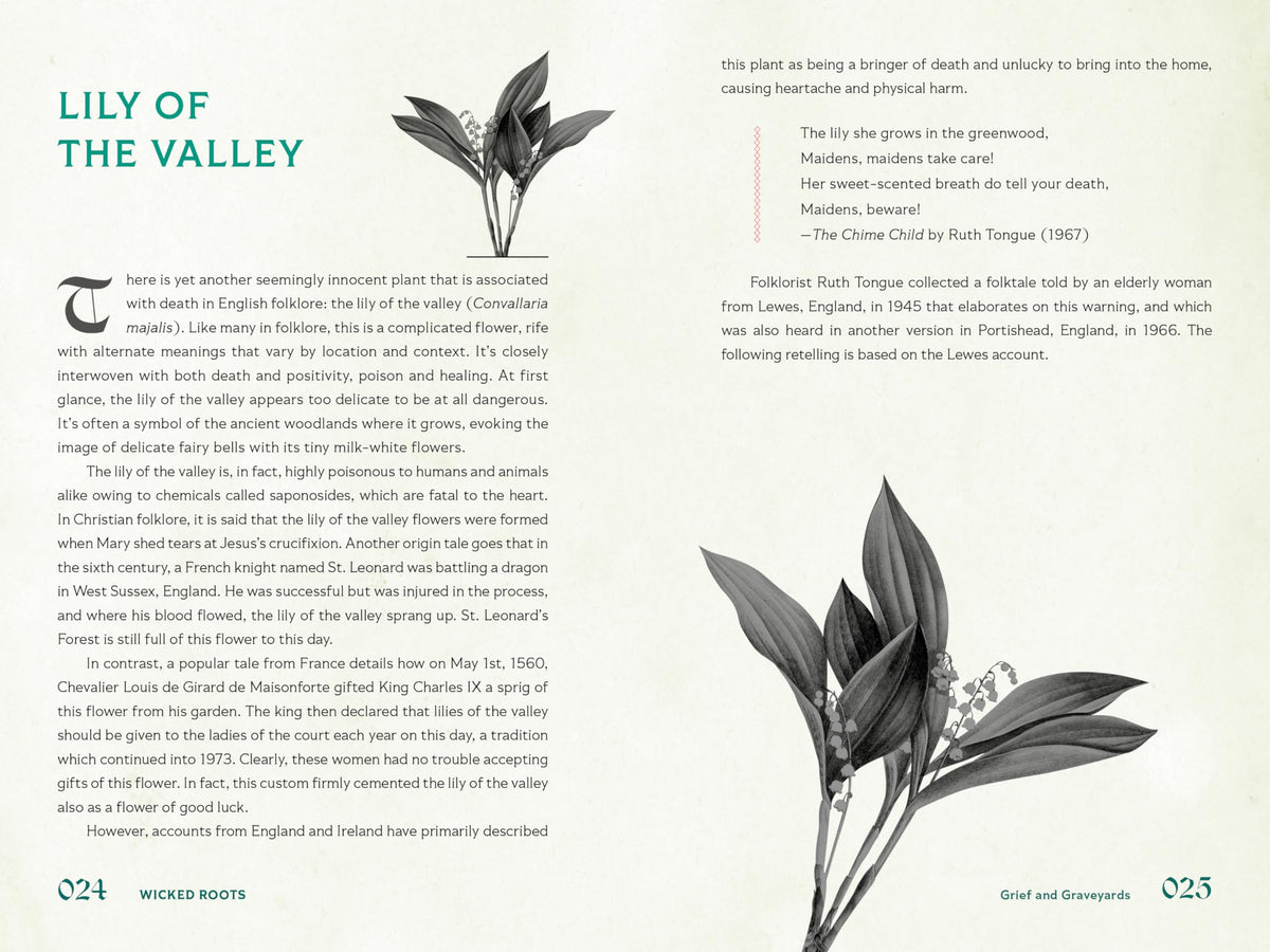 Wicked Roots : Forgotten Folklore and Ancient Myths of Familiar Plants