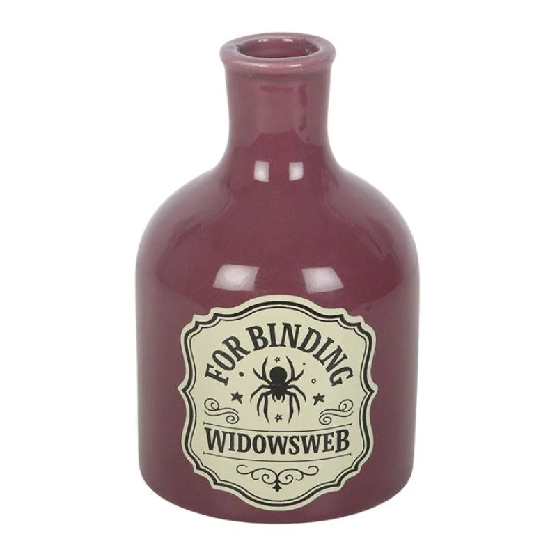 Widowsweb Potion Bottle Vase and Candle Holder