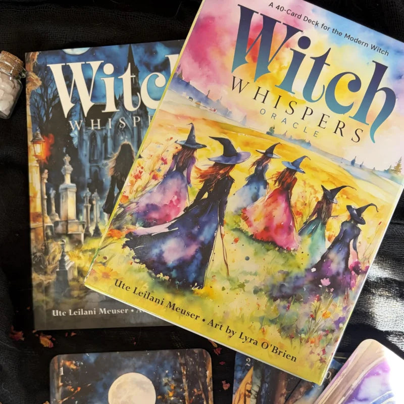 Witch Whispers Oracle : A 40-Card Deck for the Modern Witch