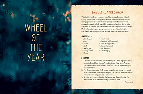 Witchcraft Kit: A Guide to Magic Spells and Potions - Includes: 25 Mystical Spell Cards 64-page Magical Guidebook Book