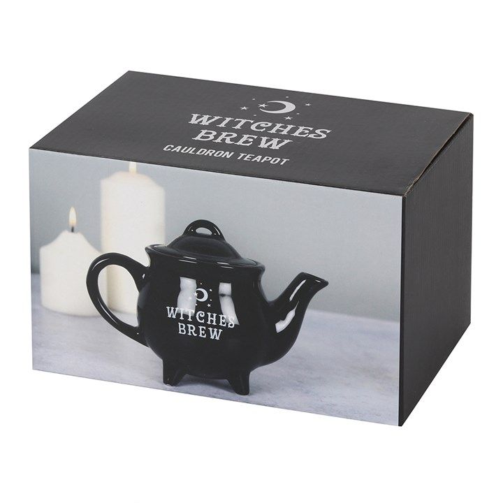 Witches Brew Black Ceramic Tea Pot From Witch, Please!