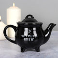Witches Brew Black Ceramic Tea Pot From Witch, Please!