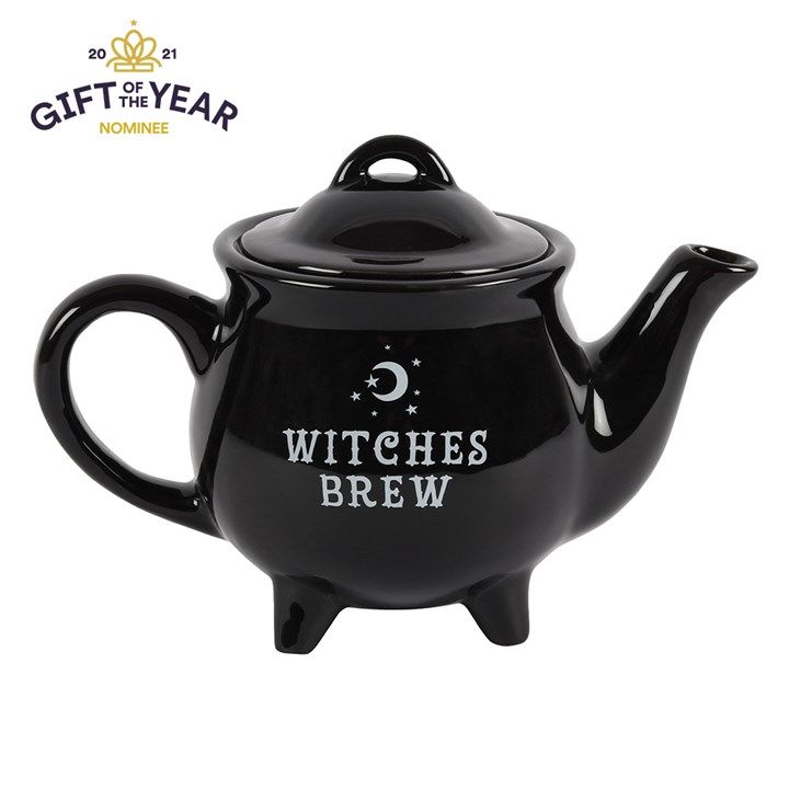 Witches Brew Black Ceramic Tea Pot From Witch, Please!