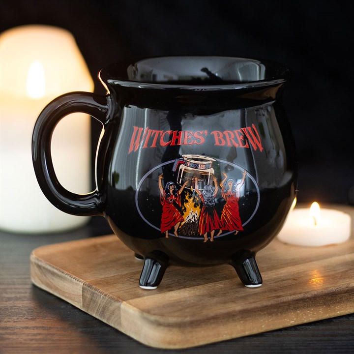 Witches’ Brew Cauldron Mug by Steven Rhodes