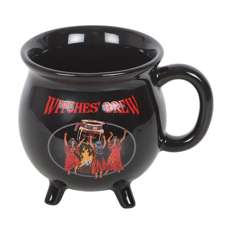 Witches’ Brew Cauldron Mug by Steven Rhodes