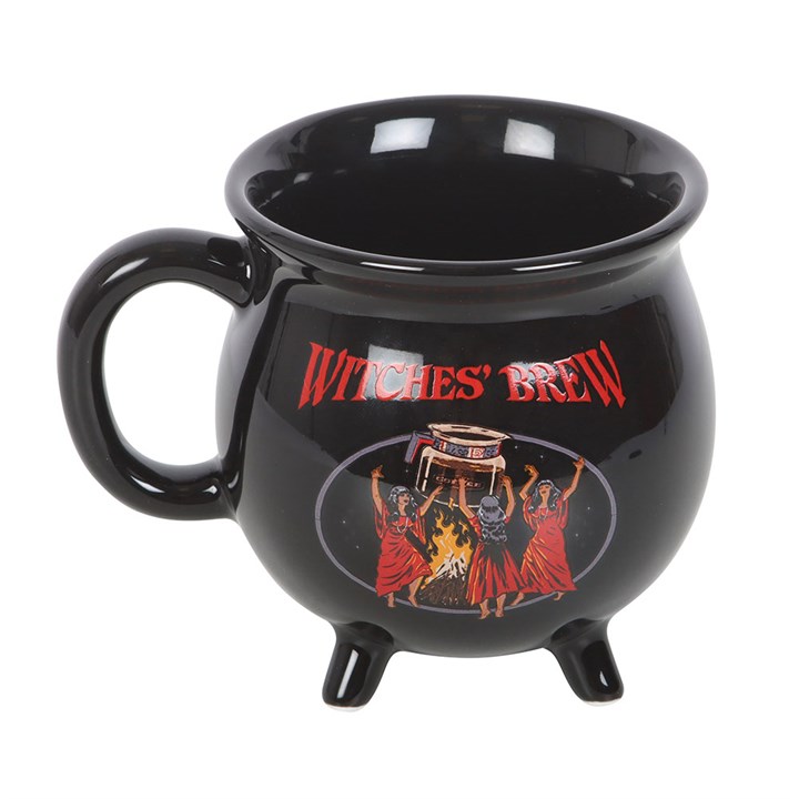 Witches’ Brew Cauldron Mug by Steven Rhodes