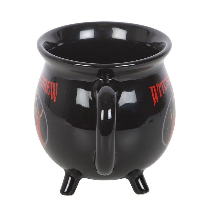 Witches’ Brew Cauldron Mug by Steven Rhodes