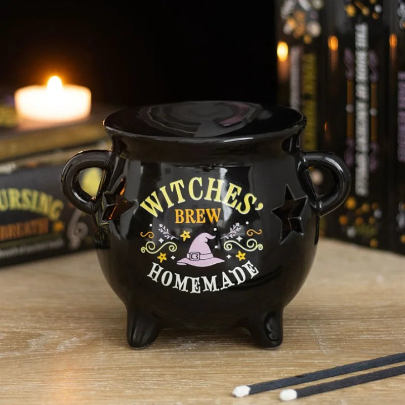 Witches Brew Cauldron Oil Burner and Wax Warmer
