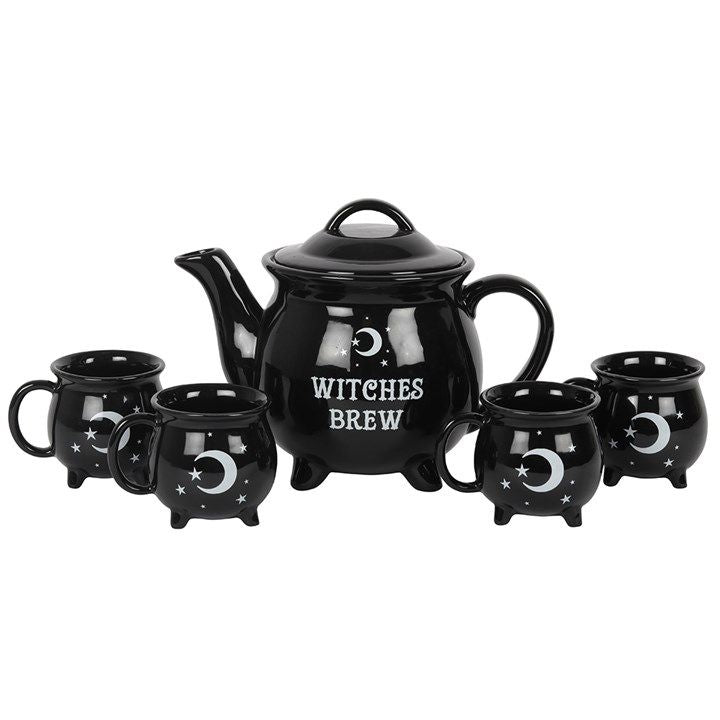 Witches Brew Ceramic Cauldron Tea Set From Witch, Please!