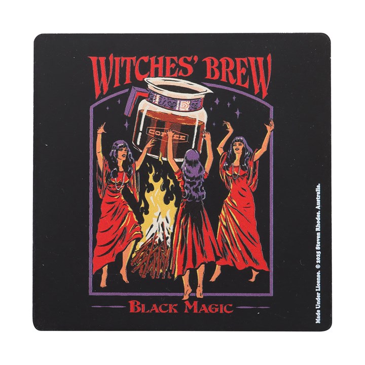 Witches’ Brew Coaster by Steven Rhodes
