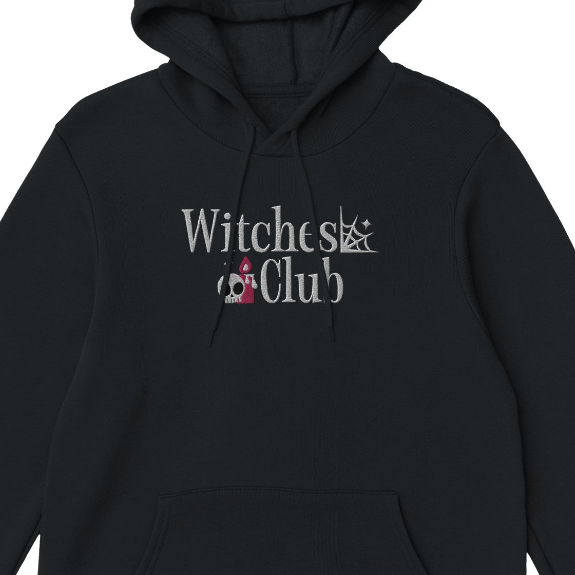Witches Club Embroidered Hoodie – Cozy Heavy Blend
