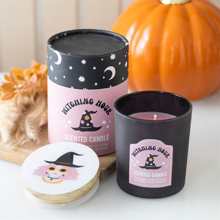 Witching Hour Plum and Black Cherry Candle - Candle