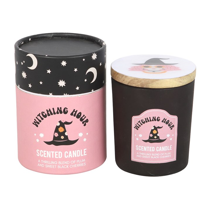 Witching Hour Plum and Black Cherry Candle - Candle