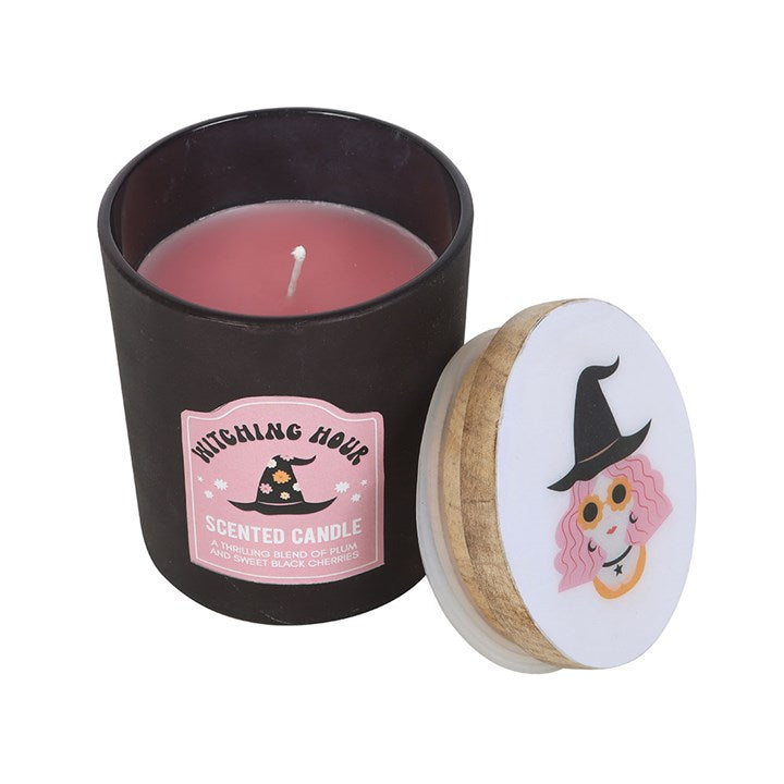 Witching Hour Plum and Black Cherry Candle - Candle