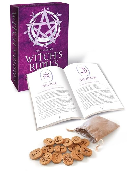 Witch'S Runes : 36 Magickal Symbols for Divination