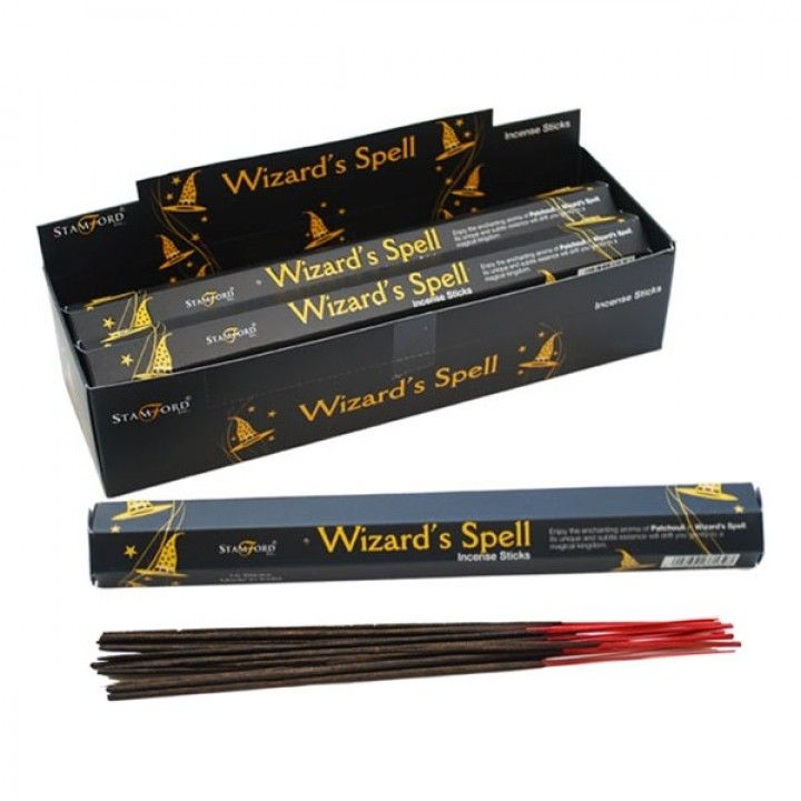 Wizard’s Spell Incense Sticks Stamford Black (15’s)