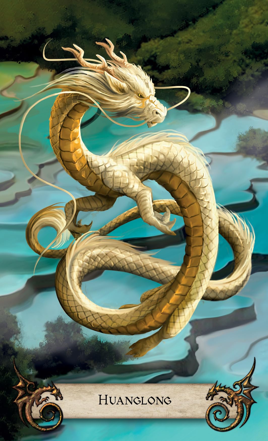 World Dragon Oracle : 28 Cards & 128-Page, Color Guidebook - Sold by Witch, Please!