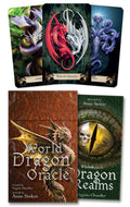 World Dragon Oracle : 28 Cards & 128-Page, Color Guidebook - Sold by Witch, Please!