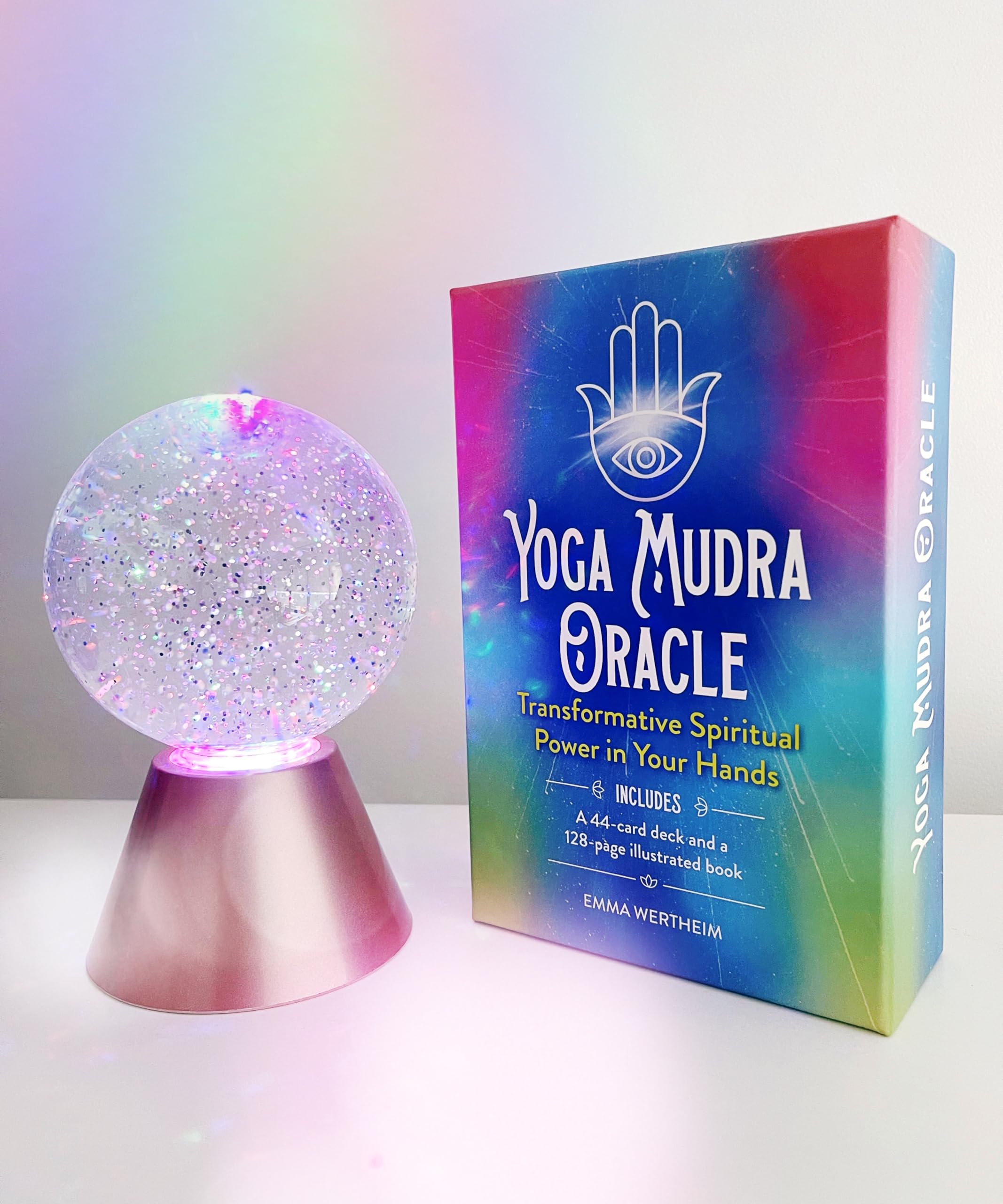 Yoga Mudra Oracle Book and Card Deck : Includes 44 cards and a 128-page book - Sold by Witch, Please!