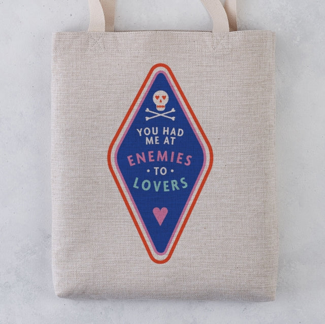 You Had Me At Enemies To Lovers Tote Bag Bags