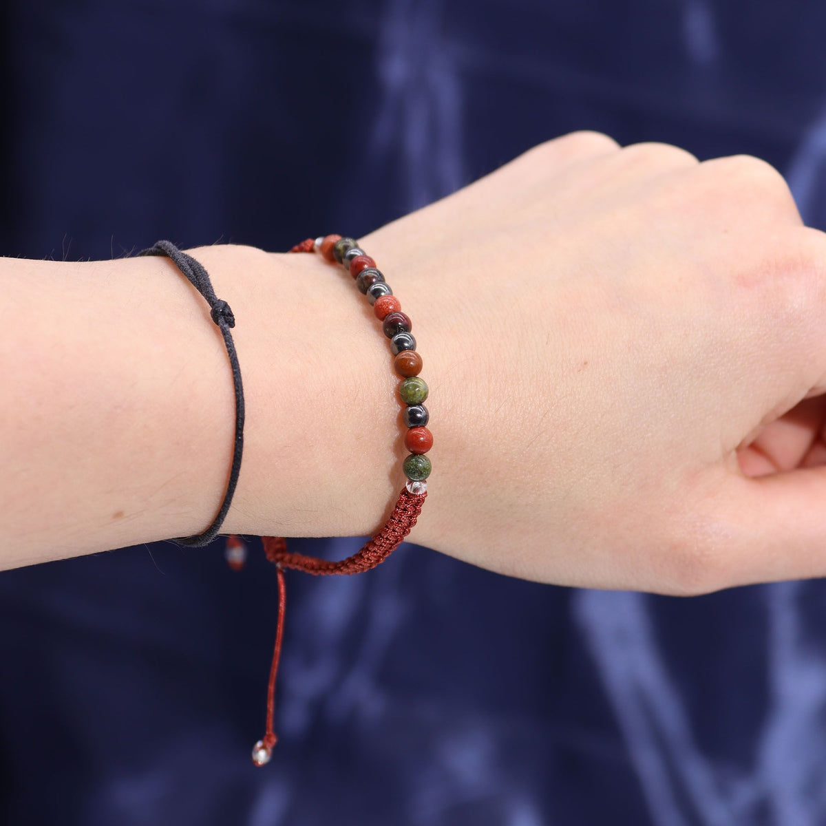 Zodiac Crystal Candle with Gemstone Bracelet - Aries Candles