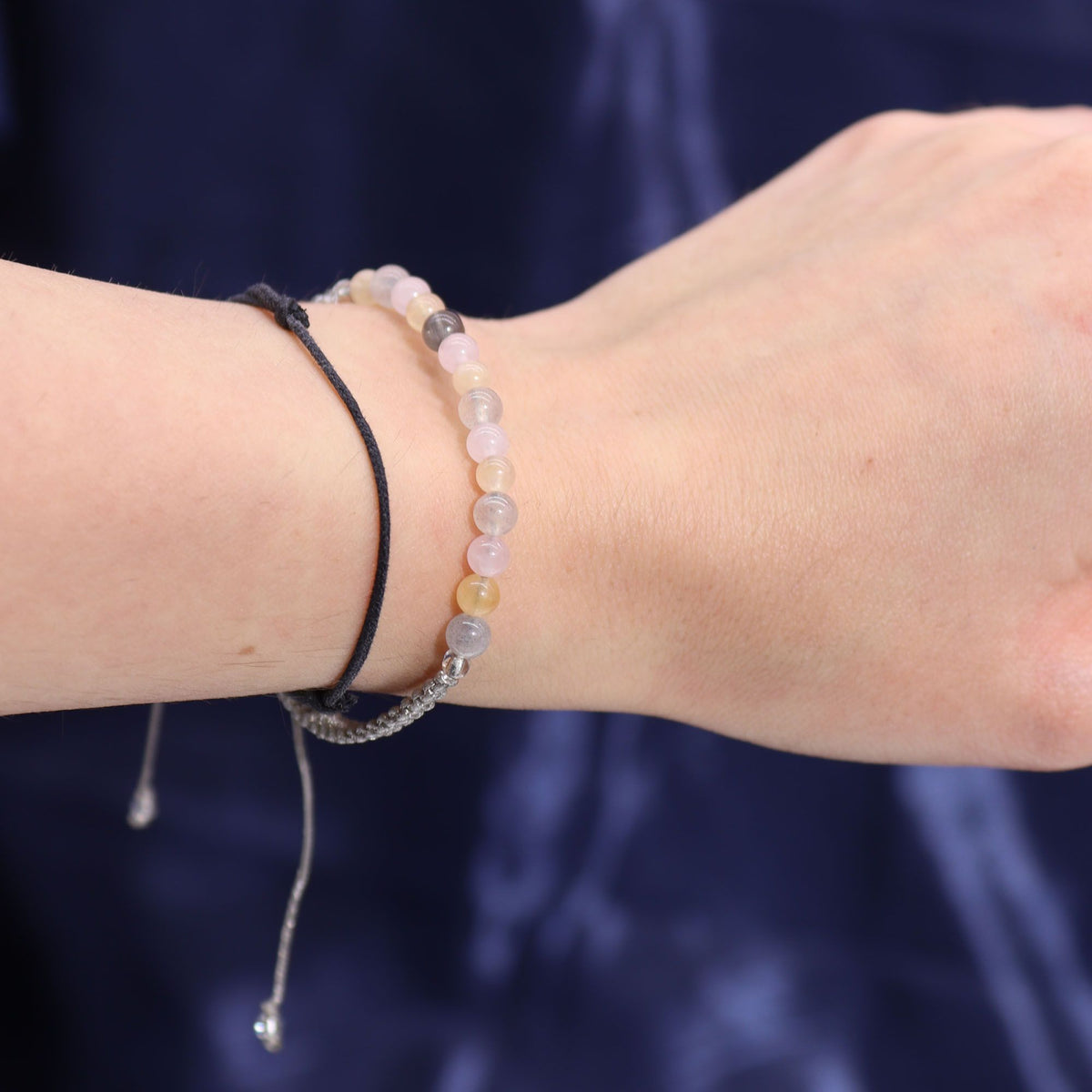 Zodiac Crystal Candle with Gemstone Bracelet - Gemini Candles