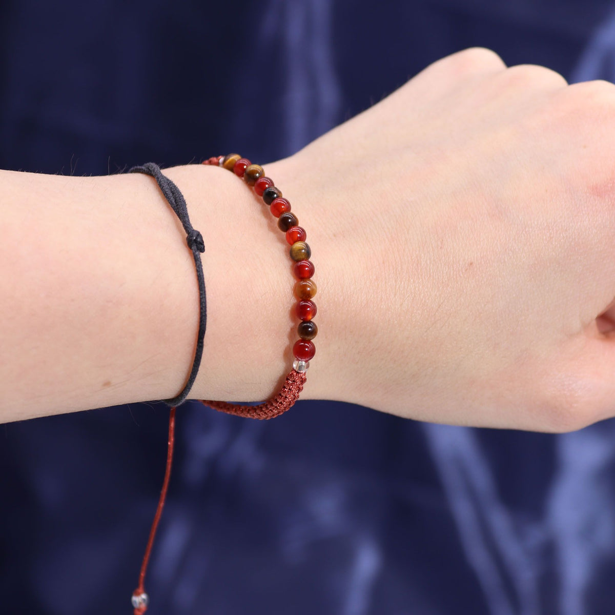 Zodiac Crystal Candle with Gemstone Bracelet - Leo Candles