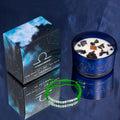 Zodiac Crystal Candle with Gemstone Bracelet - Libra Candles